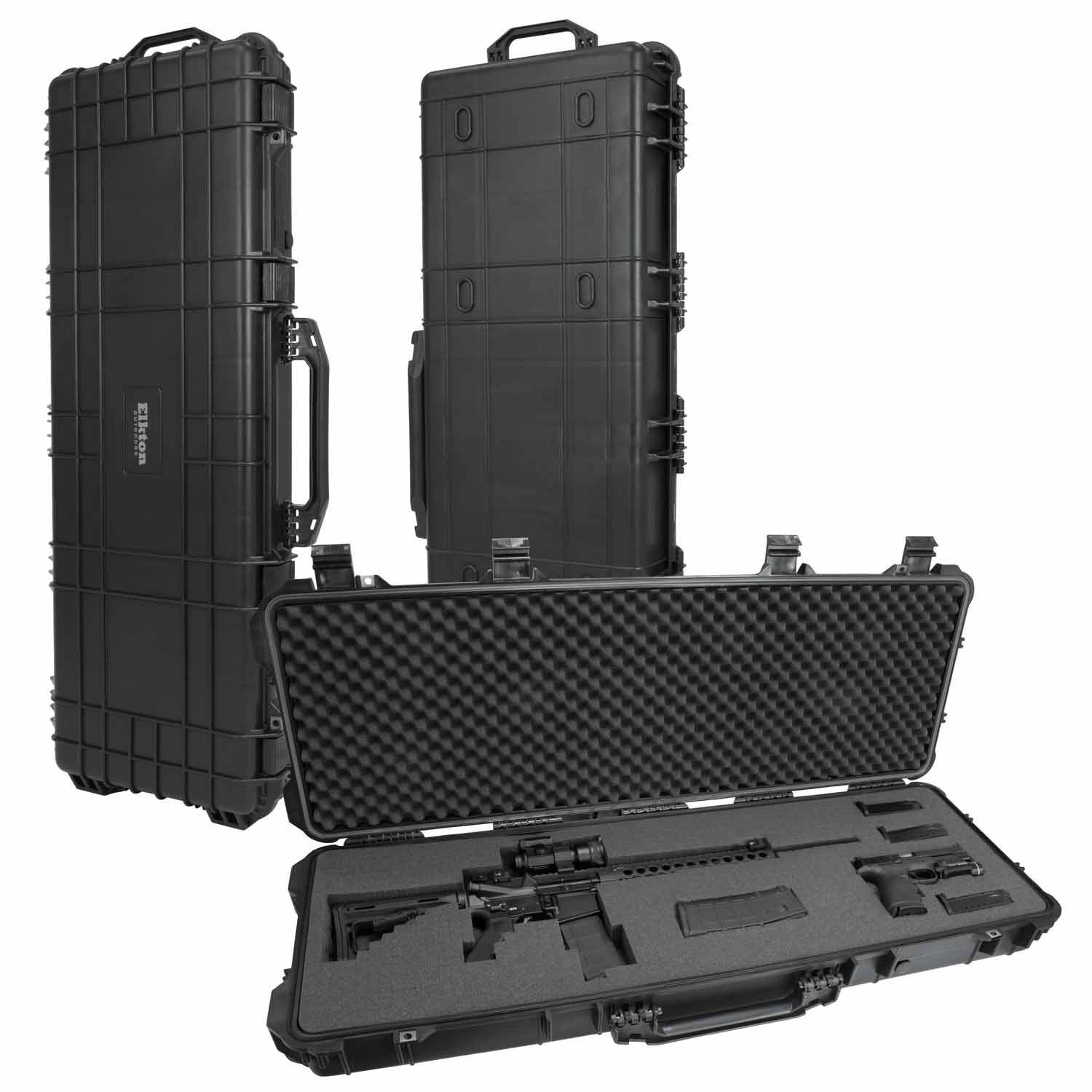 IP67 Hard Wonderful design Military Long rifle gun carry case of packing 53inch 1346*406*155mm