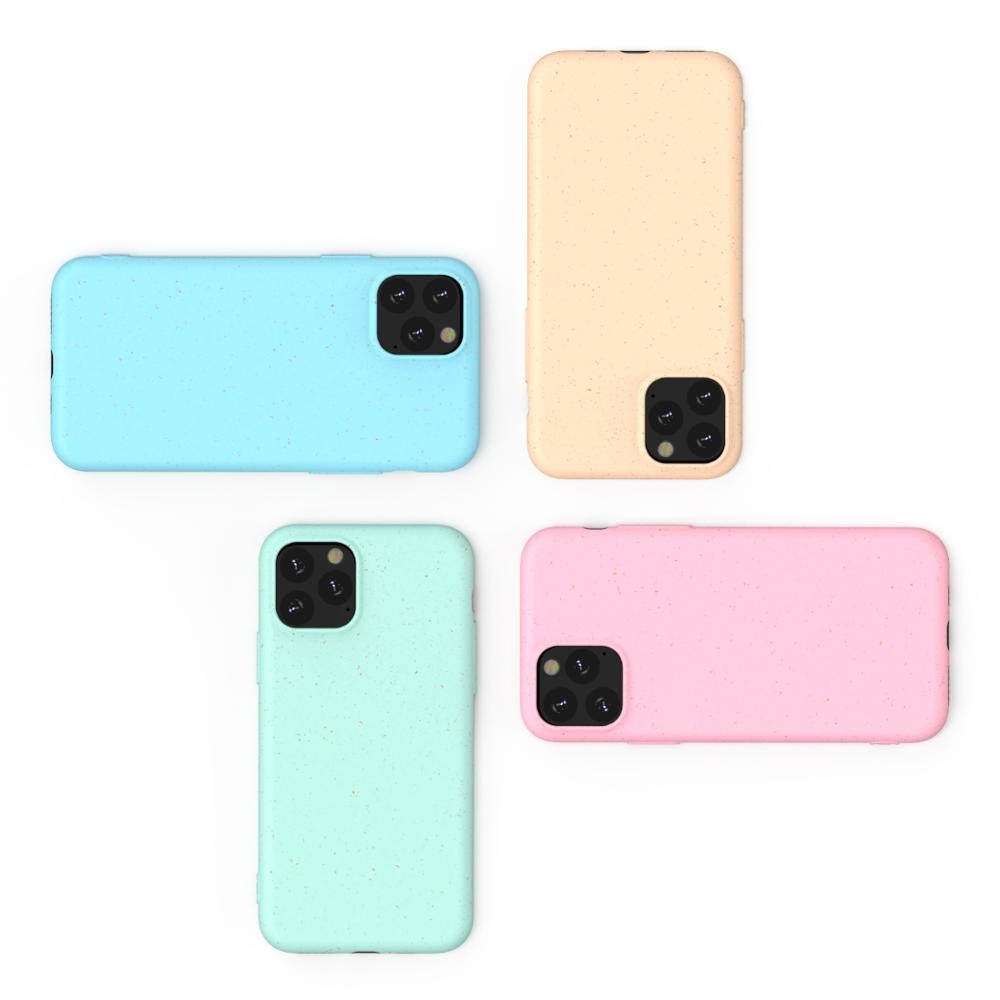 Material 2021 Wheat Straw biodegradable compostable microbes phone case For Iphone  X Xs  Xr 11 12 13 pro max