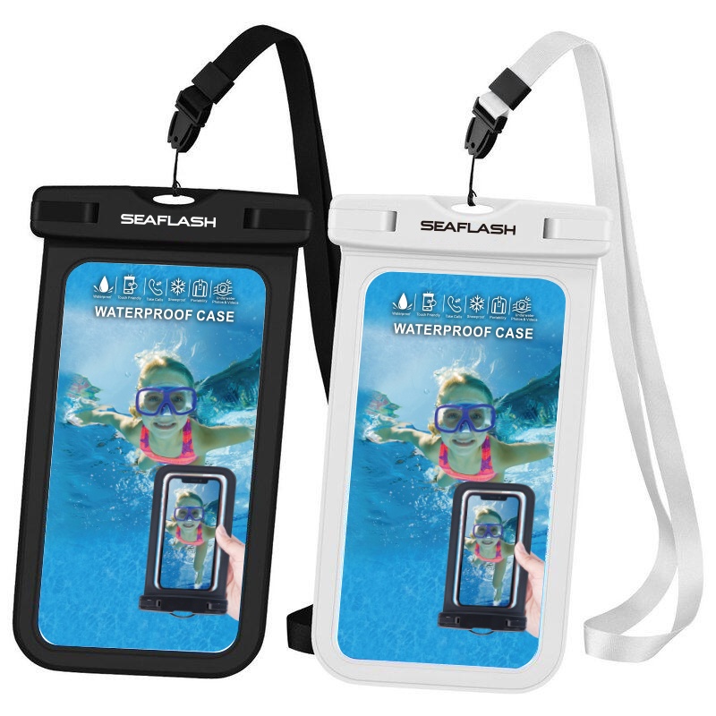 New Design Shenzhen Mobile Phone Accessories Beach/swimming Pool IPX8 Waterproof Cell Phone Case