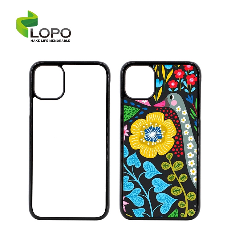Eco-friendly!!! 2D Sublimation Blanks Phone Case hard plastic Phone Case for iPhone 11 Pro Max