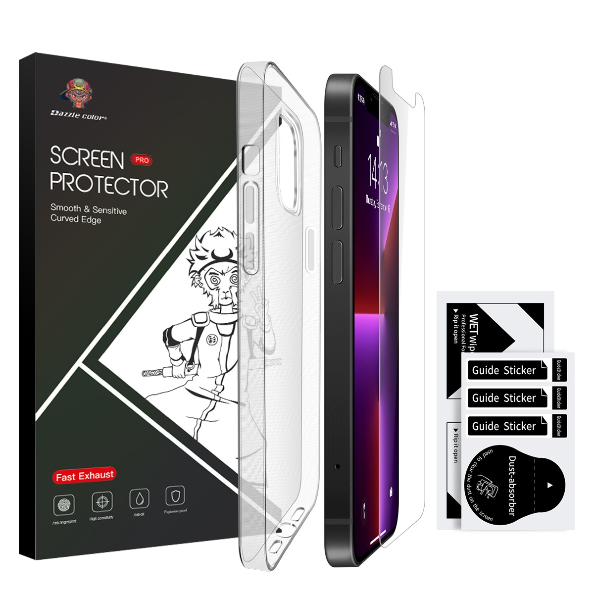 NEW High Quality Factory Wholesale 360 TPU Soft Transparent Mobile Phone Case For apple iphone 13 Back