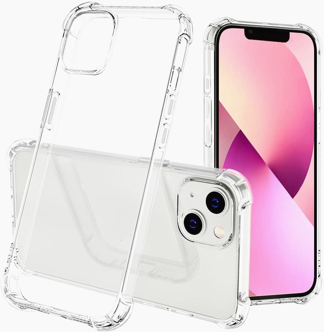 Shockproof Silicone Clear Phone Case For iPhone 11 7 XR Case Soft Back Cover For iPhone 11 12 13 Pro XS Max X 8 7 6 6s Plus Case