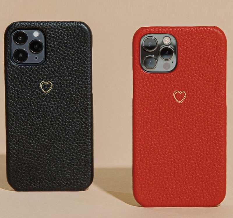 luxury phone case cow leather wholesale designer protective cell phone case for iphone