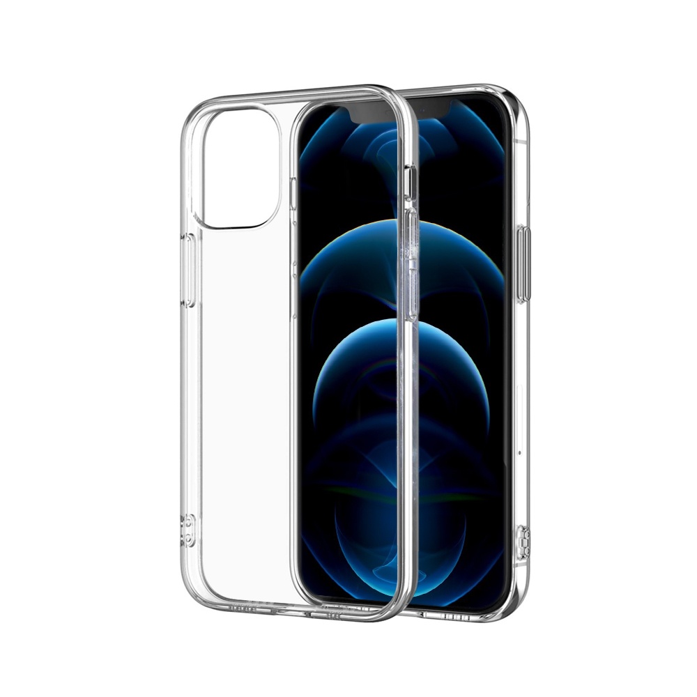Transparent Clear Shockproof Soft Tpu Phone Case Back Cover For Iphone 12 Pro Max Fundas De Celular