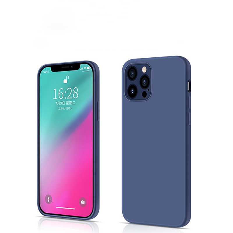 Height quality waterproof silicon soft custom liquid silicone mobile i cell phone case for apple i phones 12 13 pro max