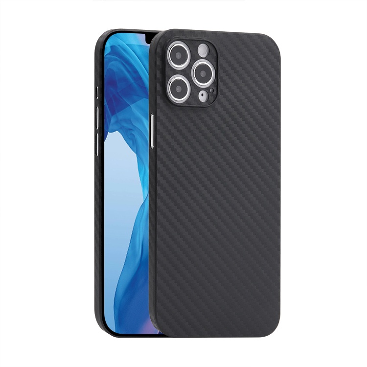 Wholesale carbon fiber phone case textured PP material  ultra thin mobile phone case for iPhone 12 12 Pro 12 Pro max