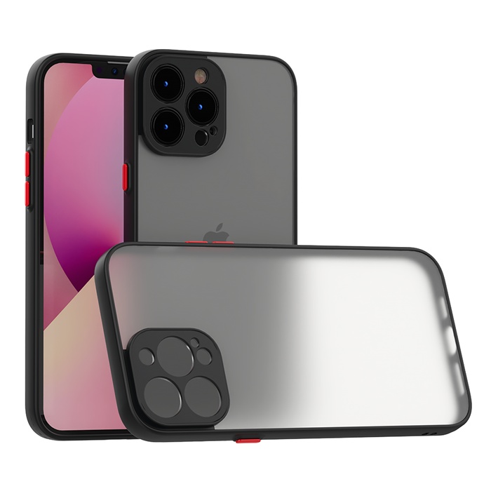 Factory price translucent matte phone cases for iphone 13 Pro max 12 pro tpu pc case
