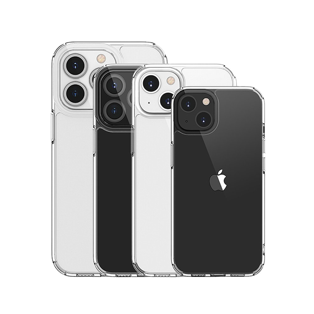 OEM ODM Manufacturer Crystal Clear Anti Yellow Phone Cover TPU PC Shockproof Protective Phone Case for iPhone 13 Mini 13 Pro Max