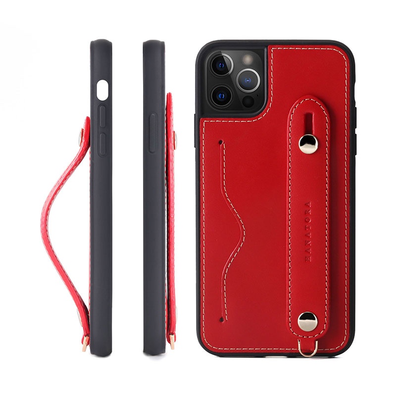card holder genuine  Leather Phone case Card Holder Stick on Phone Back for iPhone 13 12 11 Pro Max XR XS X  Samsung