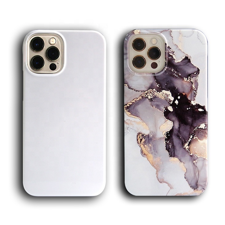 Prosub Wholesale 3D Sublimation Coated Cover Glossy Matte Customization Phone Case For IPhone 12  Pro
