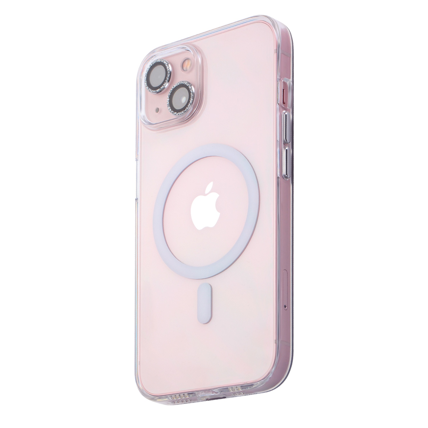 Blueo new luxury transparent magnetic mobile cell phone bags & cases support with magsafe for iphone 13 pro max phone case cover