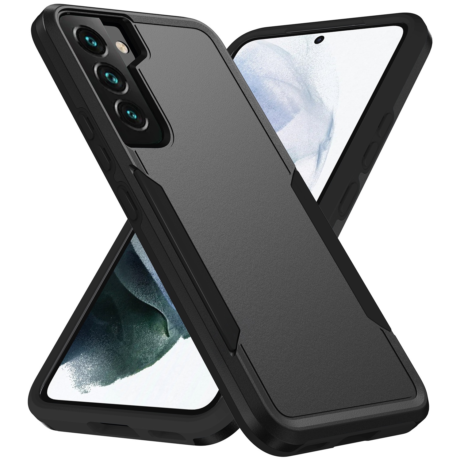 Shockproof Military Armor Phone Case For Samsung Galaxy S22 S22 Ultra Defender Heavy Duty Silicone Cover For Samsung S22 Case