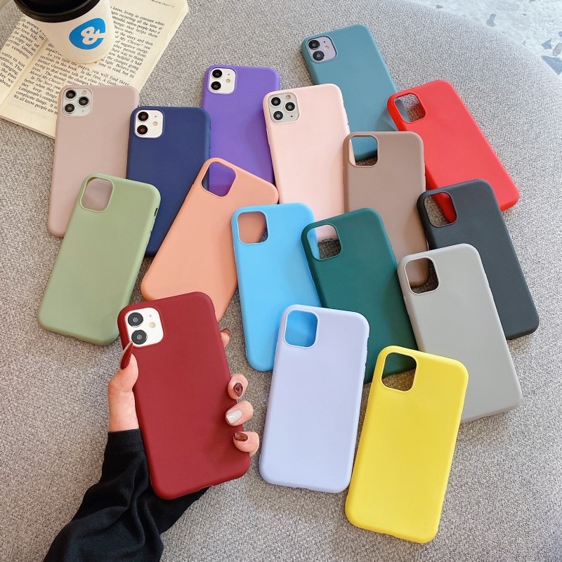Free Sample Luxury Silicone Tpu Shockproof Protective Cover Mobile Phone Case For iPhone 13 12 11 Pro Max XR XS X