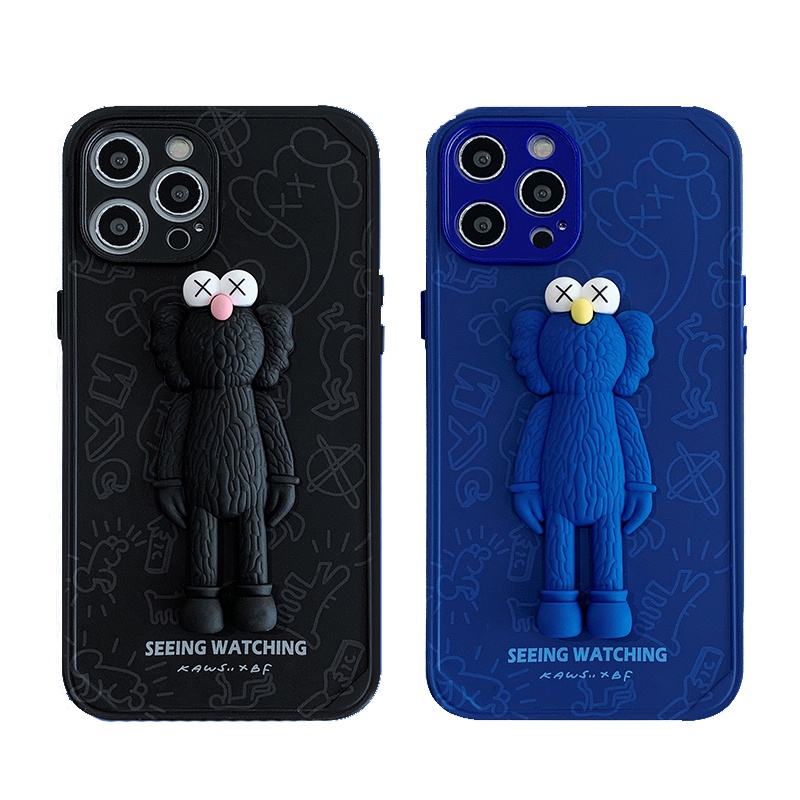 Luxury 3D Shockproof Camera Lens Protection Silicone Cell Phone Case For Apple iPhone 11 12Pro Max Smartphone Funda Sets Cover