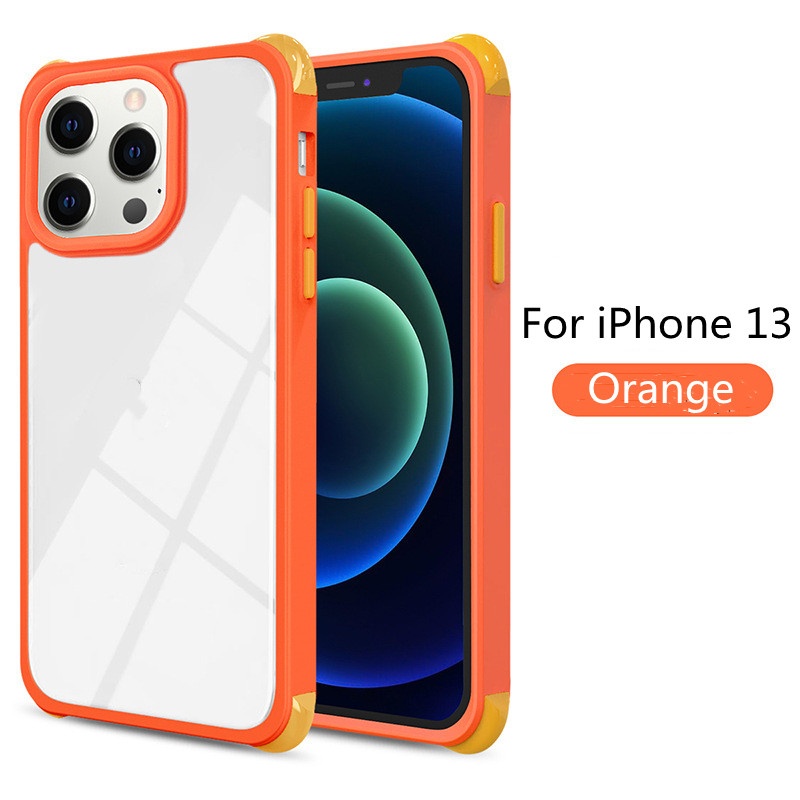 TPU Luxury Clear Transparent Sublimation Designer Shockproof Blank Cell Mobile Custom Phone Case for iPhone 13 Pro Max