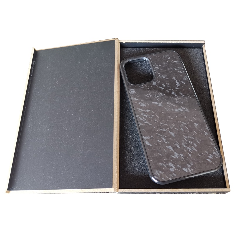 New Design 100% real  Forged Carbon Fiber+TPU  Phone Case For Iphone 12 pro