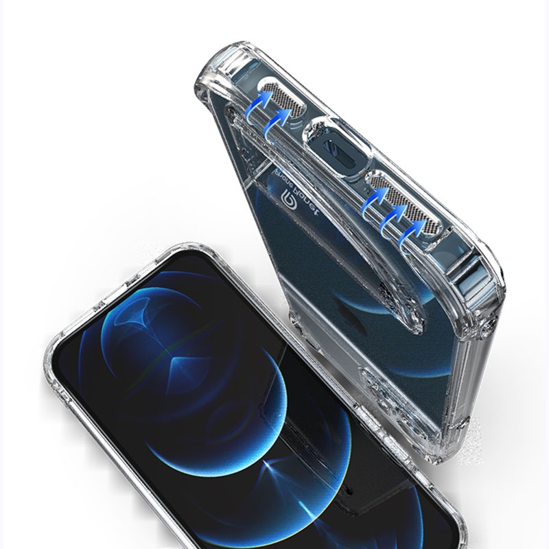 Phone Planet Anti Shock Dustproof Ultra Thin Soft TPU Protective Case Transparent Phone Case For iP 11PRO   PP-C01I11PRO