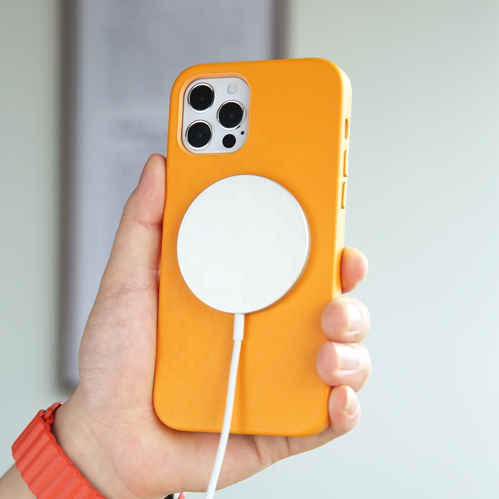 Custom genuine fashion pebble leather phone case luxury cell phone case for iphone 13 pro max phone case