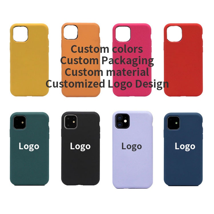 Custom design image color logo Tpu Silicone shockproof Soft Phone Case For iPhone 11 12 Pro Max for Samsung Mobile Phone Case