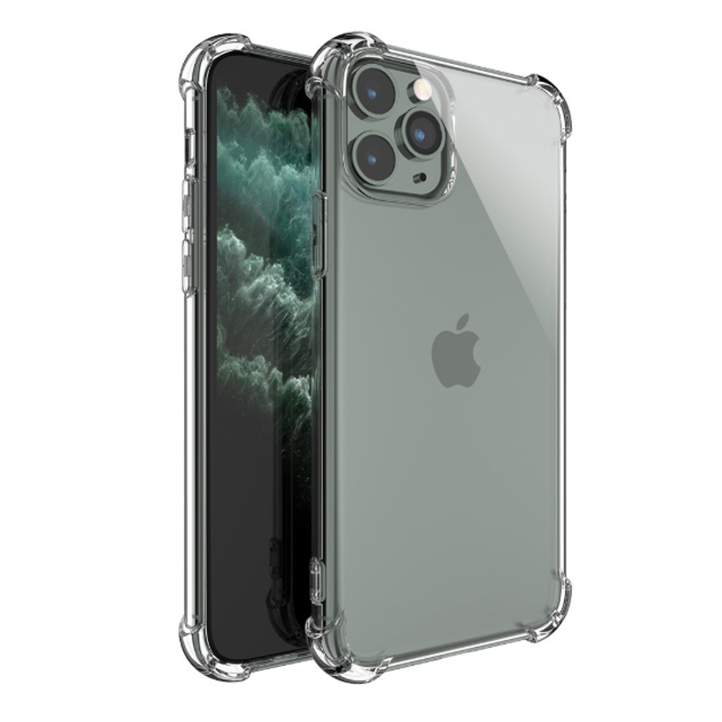 Wholesale Mobile Cell Phone Case Soft TPU Silicone Transparent Shockproof Phone Case For iPhone 13/12/11 Pro Max XR XS MAX 6/7/8