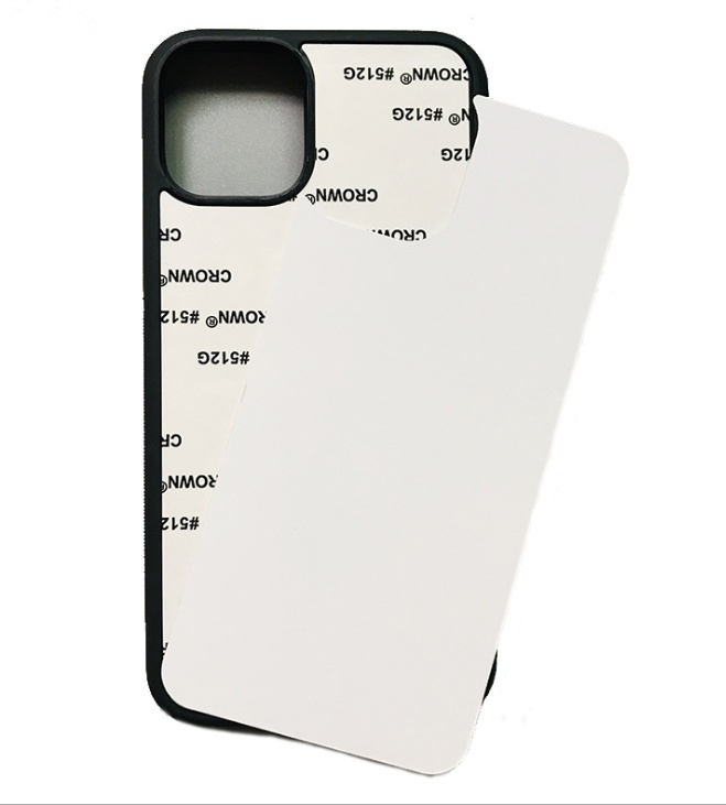 TPU PC 2D sublimation blank case for iPhone printing phone case back cover for iPhone 13 12 11 XS XR for Samsung S20 S10 Note 20