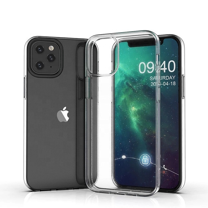 Trendybay Wholesale Factory Cheap Transparent Clear TPU Funda Mobile Phone Case For iPhone 13 Mini Pro Max Back Cover