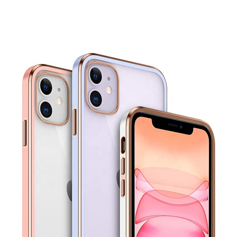 6D Newest Design Chrome Phone Case for iPhone 12 MINI Electroplated Phone Case for iPhone 11 13 Pro Max XR XS