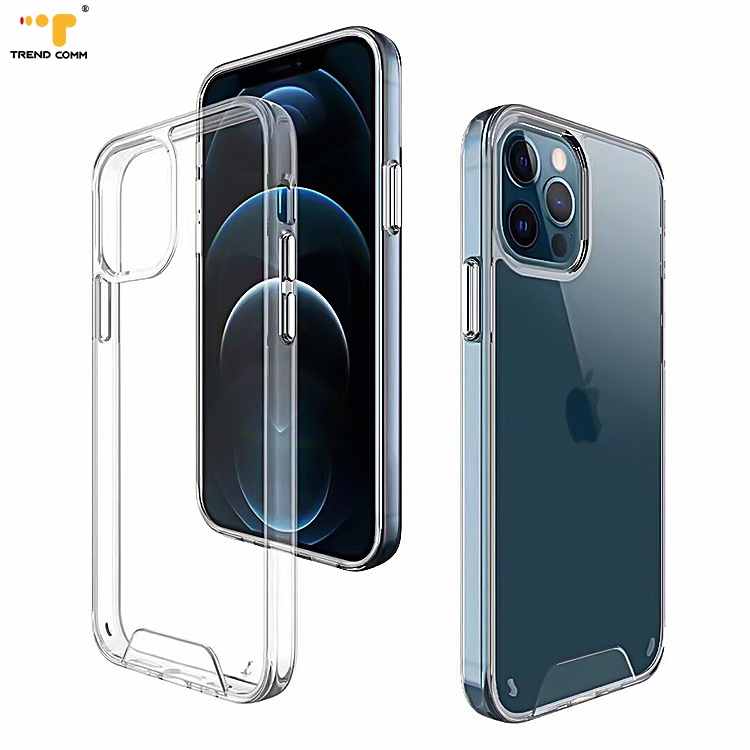 2021 New Arrival Shockproof Transparent TPU+PC Clear Phone Case for iPhone 13 Pro Max Mini Phone Case