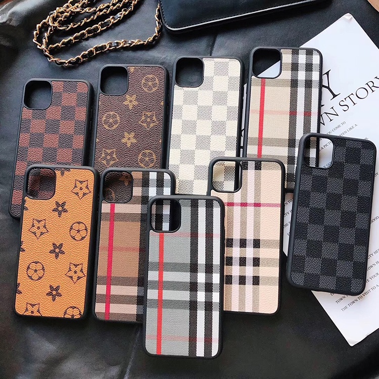 Luxury British style Classic Plaid pattern Mobile  phone case for iPhone 12 Pro Max iPhone 12 Pro iPhone 12