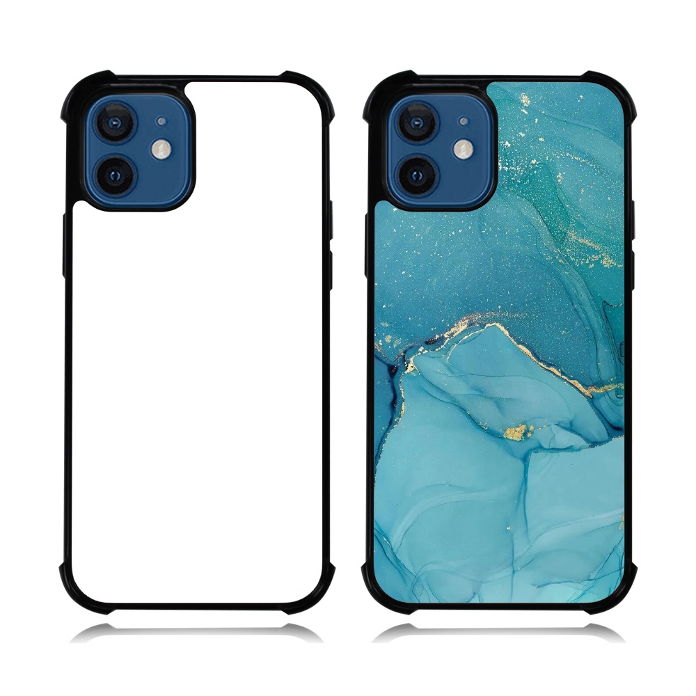 Full Edge Mobile Phone Case Sublimation Blank 2D Rubber TPU Cover For iPhone 13,12,Xs Max,Xr, 6+/7+/8+, 6/7/8