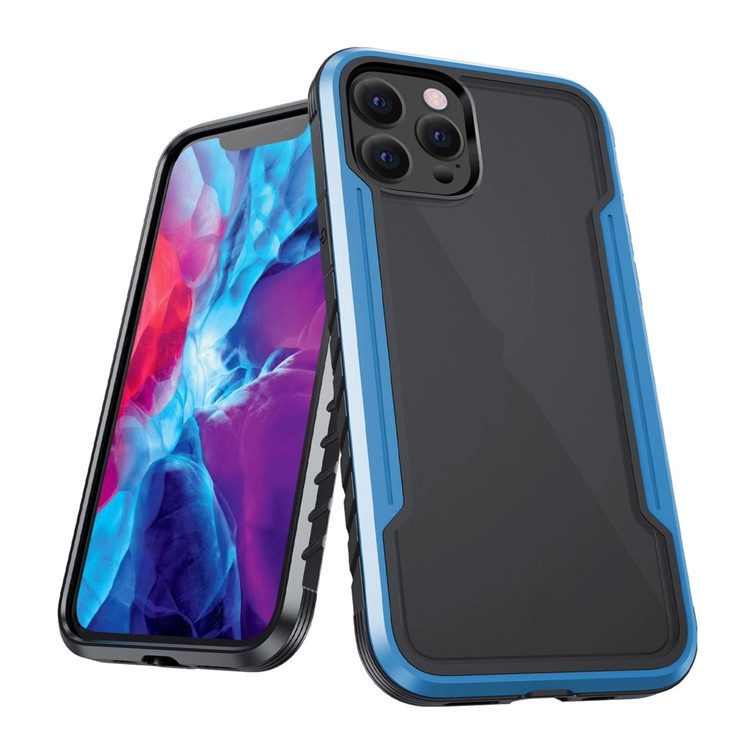 Doria X defense shield metal frame shockproof mobile phone case back cover for iPhone 11 11pro max