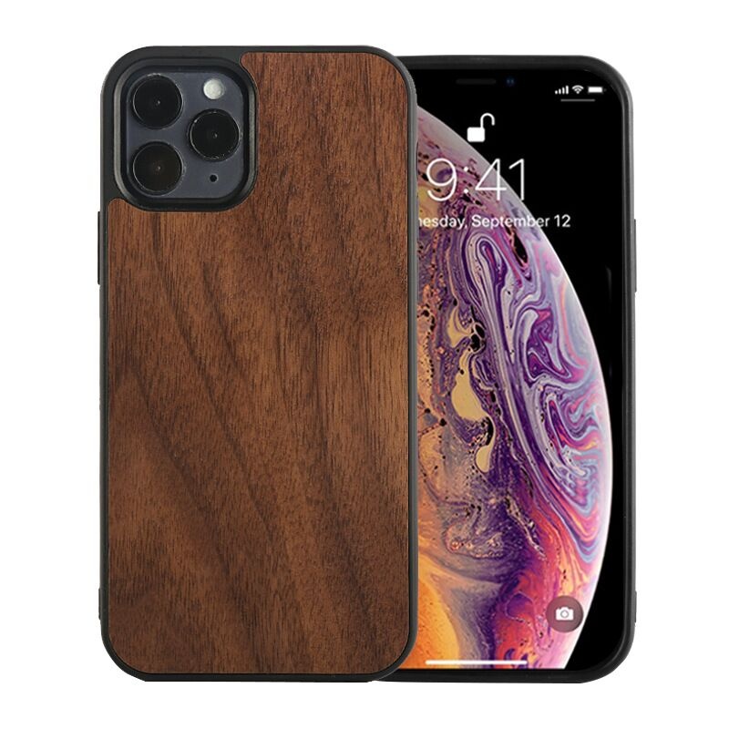Free Shipping Win Win Eco Friendly Cork Wood High Quality Soft Cell Phone Case For  11 12 13