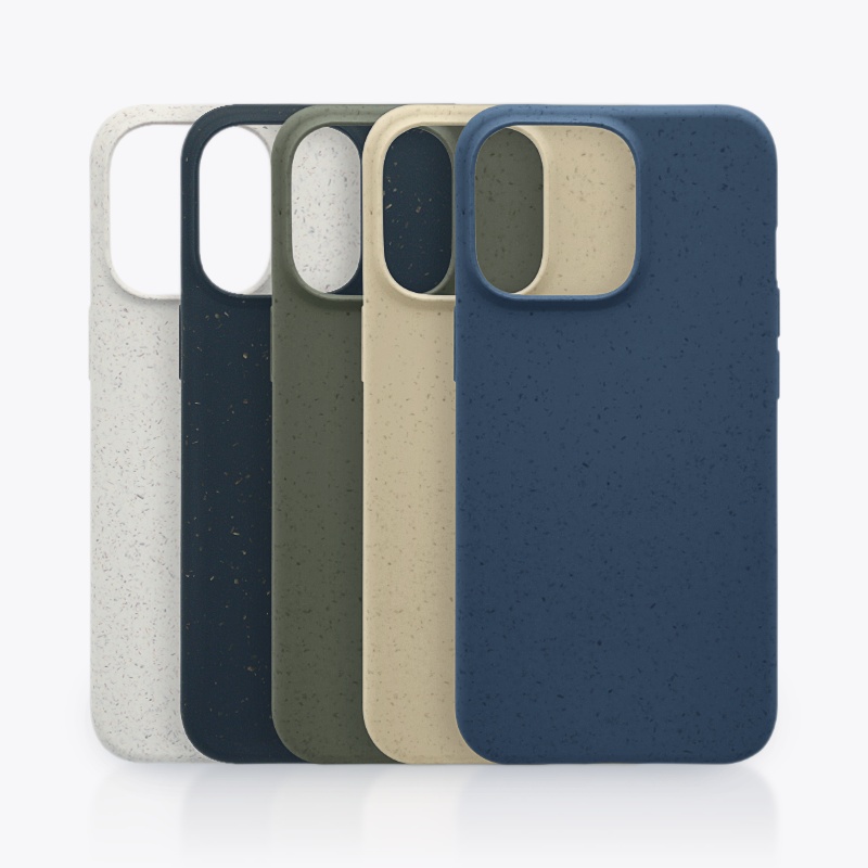 Environmentally Eco Friendly PLA+PBAT+PBS Soft Phone Case for iPhone 13 13 Pro 13 Pro Max Biodegradable Mobile Phone Case Cover