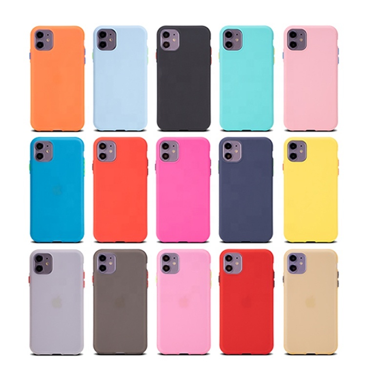 Shockproof Silicone Mobile Phone Case for iPhone 12 12 Pro 12 Mini 11Pro 11Promax X XS XR Max Xsmax SE Cellphone Case For iphone