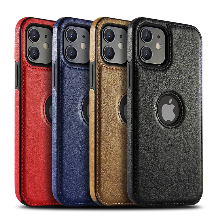 Soft Shockproof Cover Slim PU Leather Phone Case For Apple iPhone