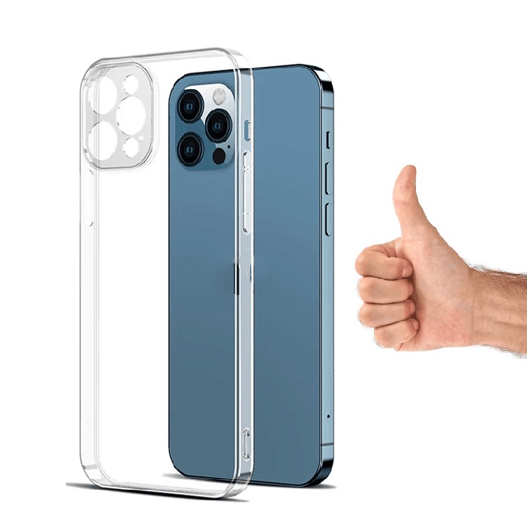 Soft TPU Phone Case for iPhone 13 Pro 1.3mm Thin Transparent Crystal Clear Back Cover for iPhone 13 mini 13 Pro Max