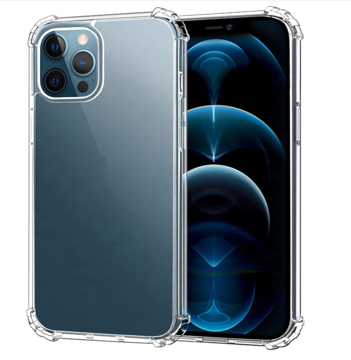 Hot Sell Wholesale Price OEM Silicone TPU Anti-shock Scratch-resistant Military Grade Protection Phone Case For Iphone 12 Series