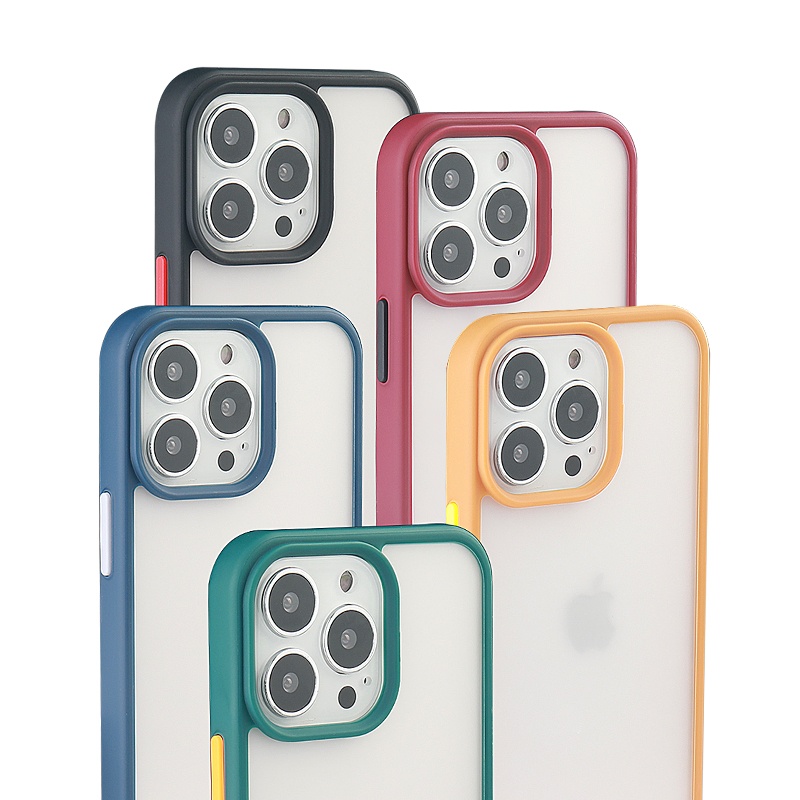 Cheap Price PC TPU Material OEM ODM Frosted Phone Case For iphone 11 12 13 mini pro max