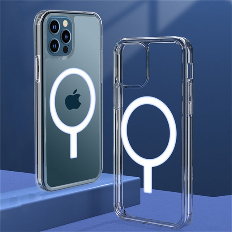 Mobile Phone Accessories Shockproof Clear Transparent  Magnetic Mobile Phone Cases Cover For iPhone 13/12/11/XR