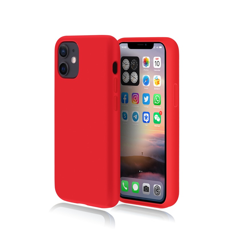 Wholesale Luxury High Quality Silicone Shockproof Protection Cover Phone Case For Iphone 12 Mini