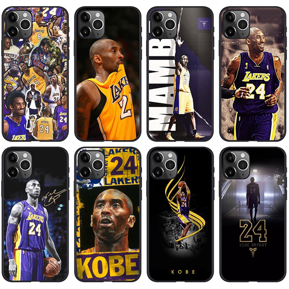 NBA Basketball Mamba Kobe Bryant MementoTPU Printed Phone Case for iPhone 11 11 Pro Max for iPhone 7 8