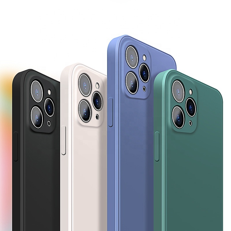 2020 new product Shockproof Silicone Phone Case For iPhone 12 Transparent Protection Back Cover