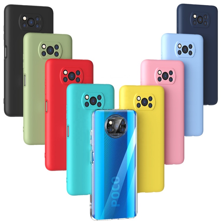 Top Quality Product TPU Mobile  Soft Phone Case For Xiaomi POCO X3 NFC