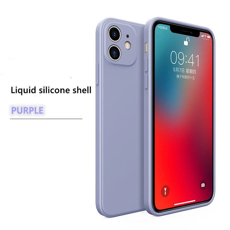 New Liquid Silicon anti shock phone Cases for Samsung for iphone 11 12 Pro Max 3D Phone Case Covers