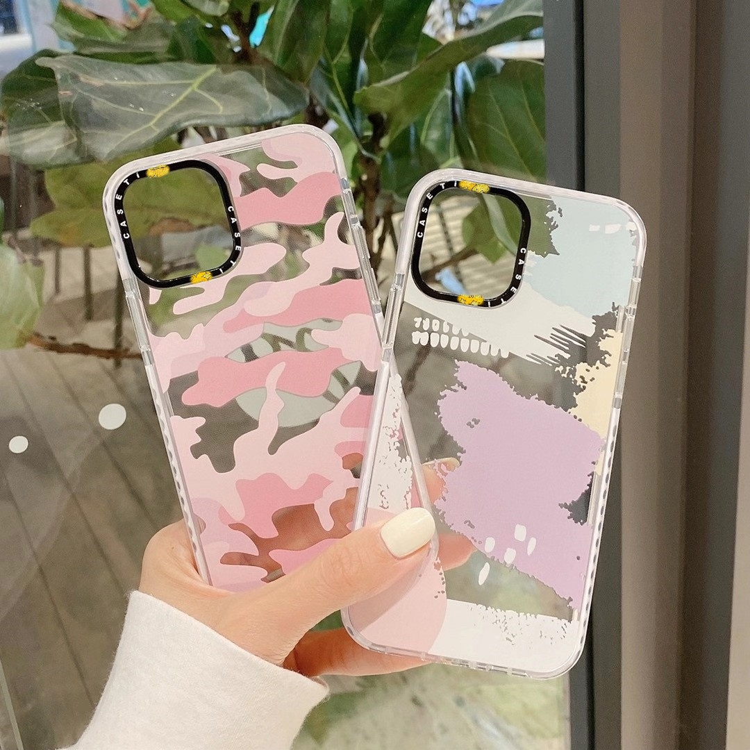 Big-brand mobile phone case for iPhone 12/13 Pro Max pink leopard print mobile phone case for iPhone11pro phone case