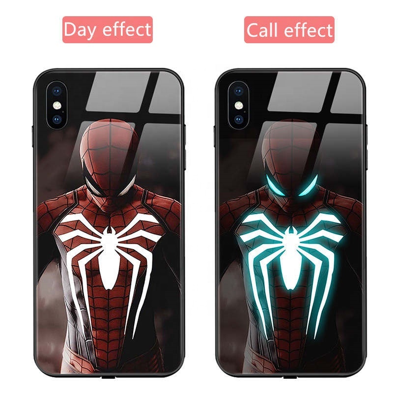 2021 New Trending Wholesale Custom Led Lighting Mobile Accessories Back Cover Cell Silicone Phone Case For iPhone 13pro Max Case
