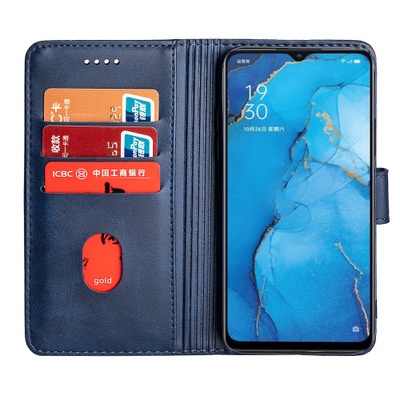 iCover Case for  Wallet Phone Case Leather for  Reno3 A91/F15 Find X2 Mobile Case Flip Cover