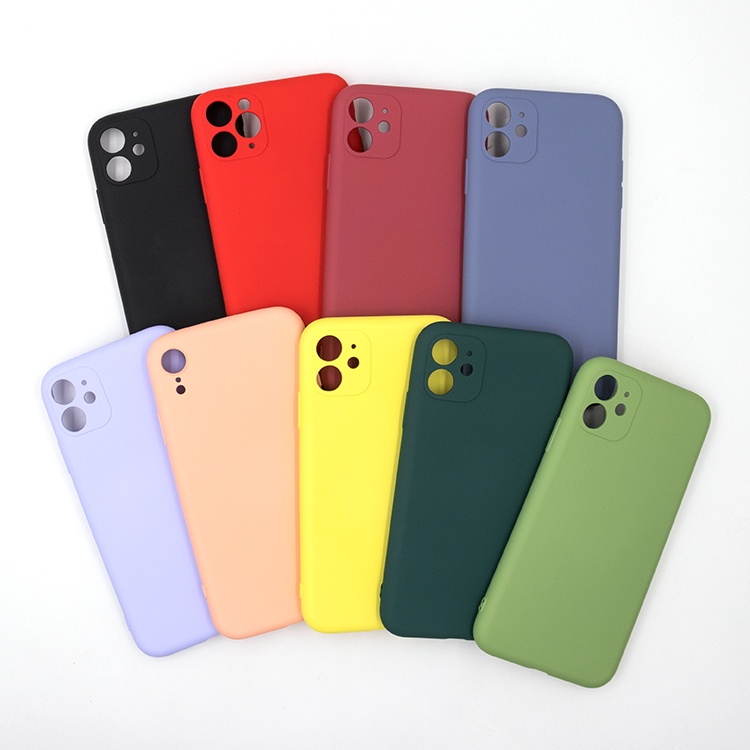 For iPhone 11 Pro Slim Case Silicone TPU Candy Color Full Protective Shell Mobile Phone Case For iPhone 11 Pro Max