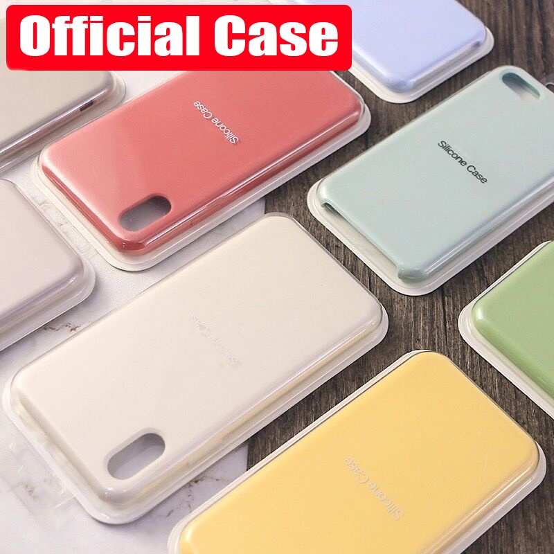 Luxury Original Silicone Phone Case For 13 7 8 Plus For Cover For iphone 6 6S Plus X XS MAX XR 7 8 11 12 No Logo Cases Capa