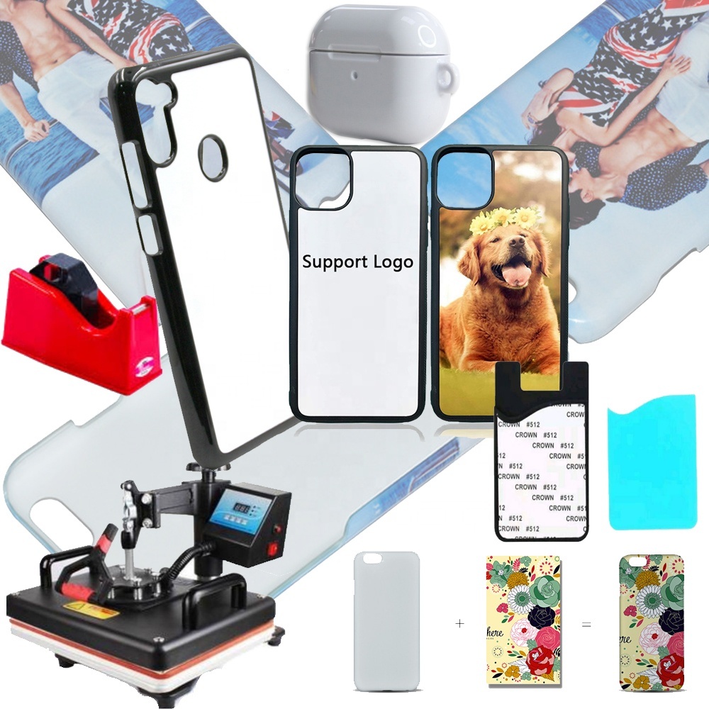 With Aluminum Mobile Phone Case Sublimation 2D Blank PC , Case For Iphone 5s 5g 6s 7 8 Blank Sublimation